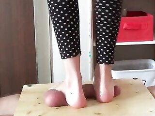 trampling with a dick